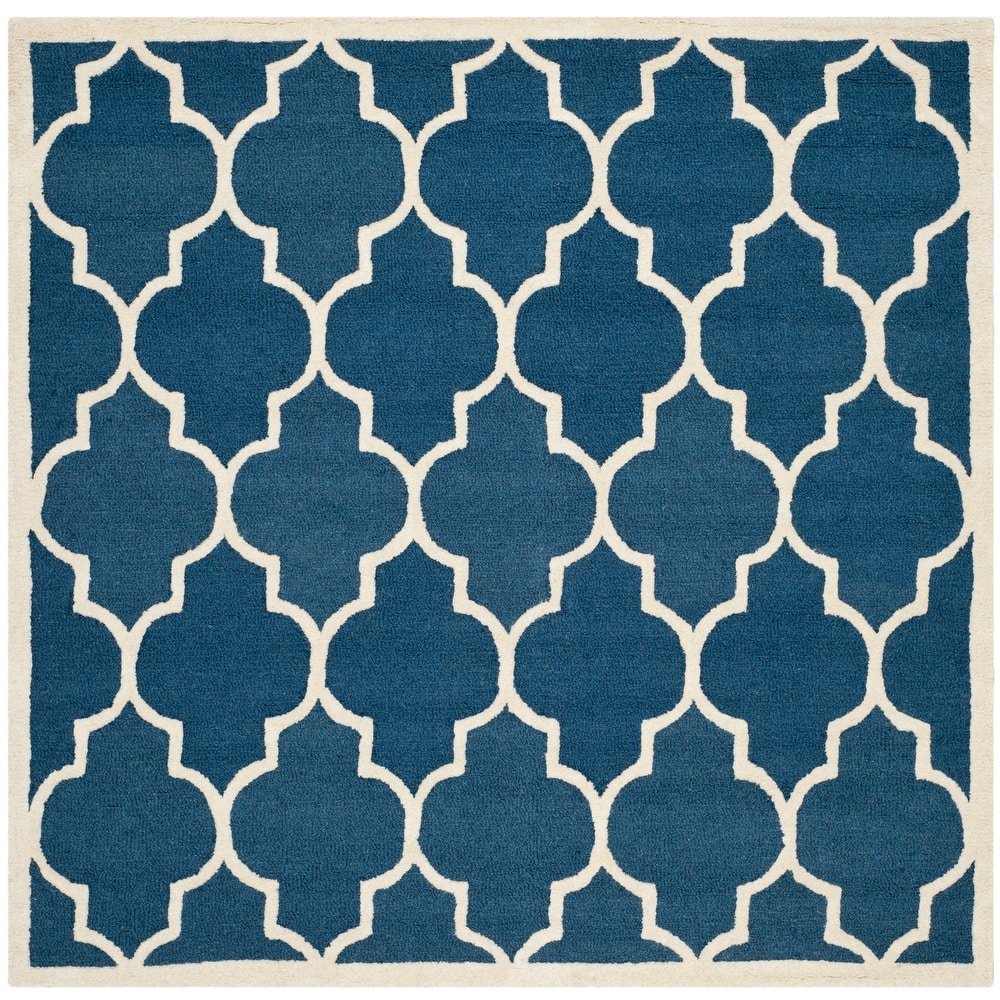 SAFAVIEH Handmade Cambridge Oddny Moroccan Trellis Wool Rug