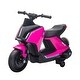 preview thumbnail 7 of 8, 6V Kids Motorcycle Dirt Bike Electric Battery-Powered - Pink