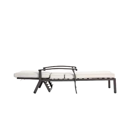 Aluminium Cast Lounge Chair Modern Outdoor Patio Furniture Comfortable Seating