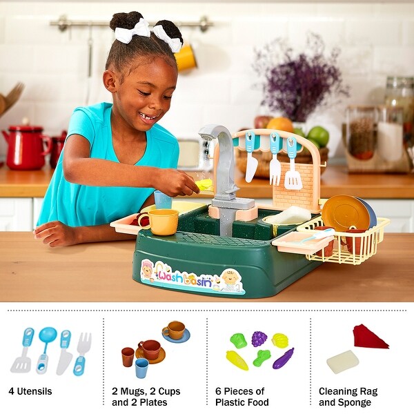 Kitchen Toy Sink Set