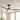 56" American Country Jute Solid Wood Black Ceiling Fan with 3CCT Light and Remote