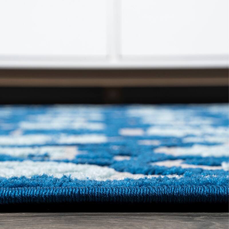 JONATHAN Y Crisantemo Tile Trellis High-Low Indoor/Outdoor Area Rug