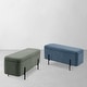 preview thumbnail 15 of 31, MCombo Storage Ottoman Bench, Teddy Fabric Upholstered Footstool with Storage Space - 15.7"D x 47.2"W x 20.5"H