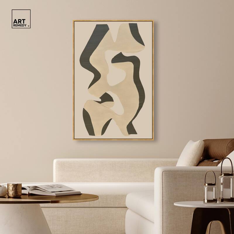Shapes of Sage I Canvas by Art Remedy