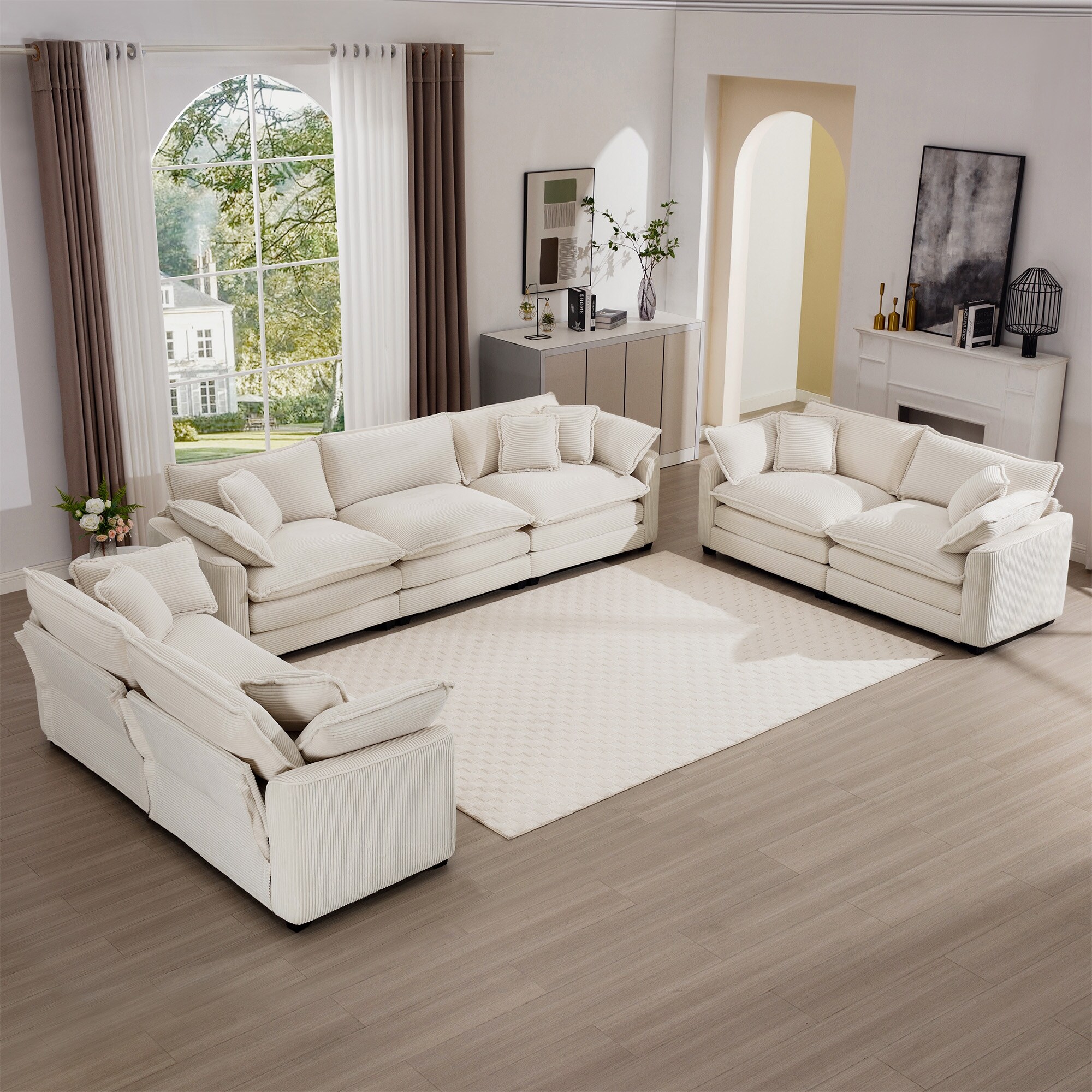 Sofa bed and loveseat set cheap