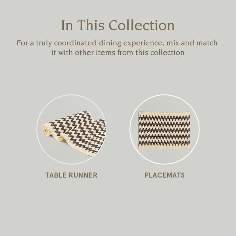 Over&back Woven Fiber Placemats - Set of 4