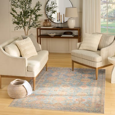 Nourison Vintage Washables Indoor only Persian Area Rug