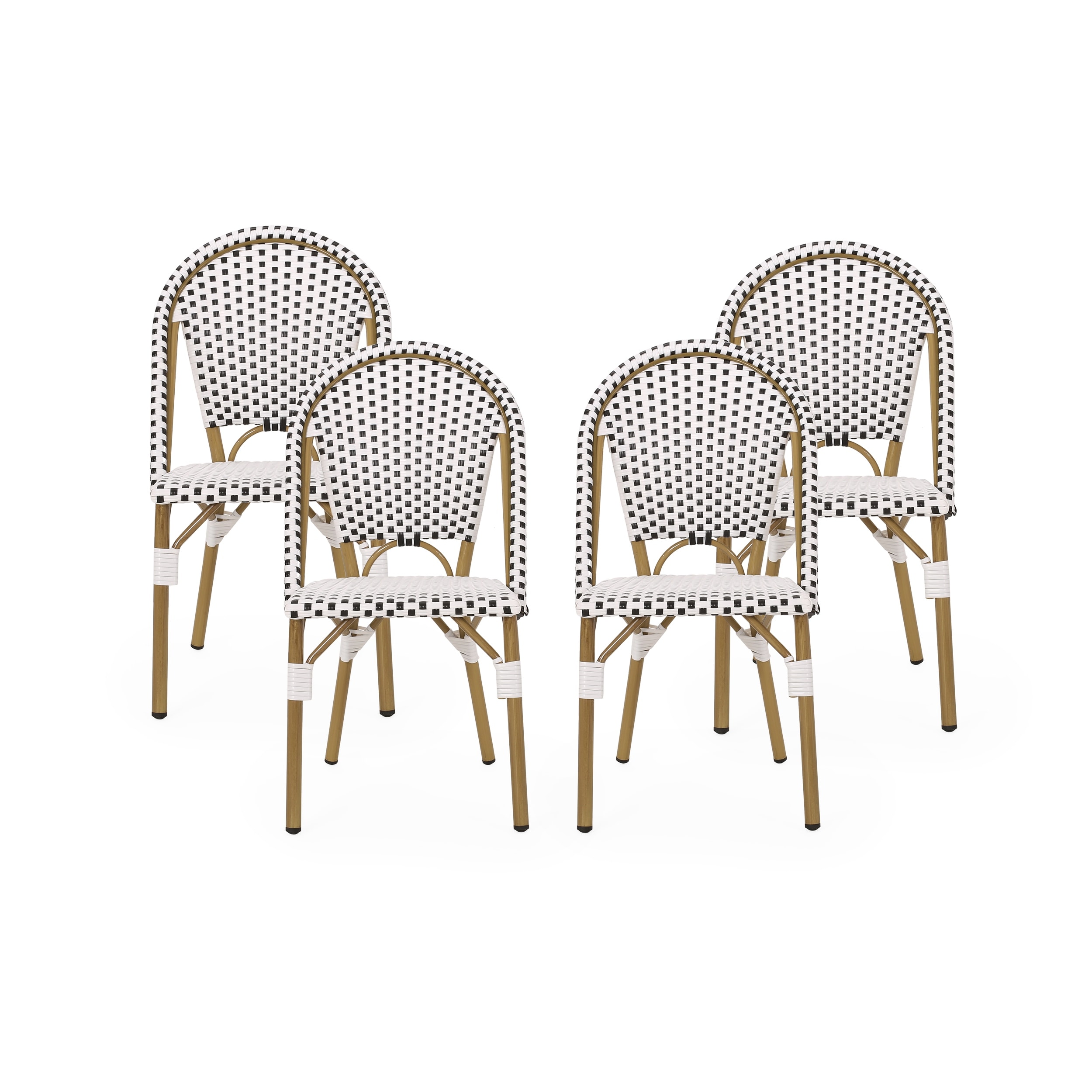 Elize 4-Piece French Bistro Chairs for Outdoor Dining by Christopher-image