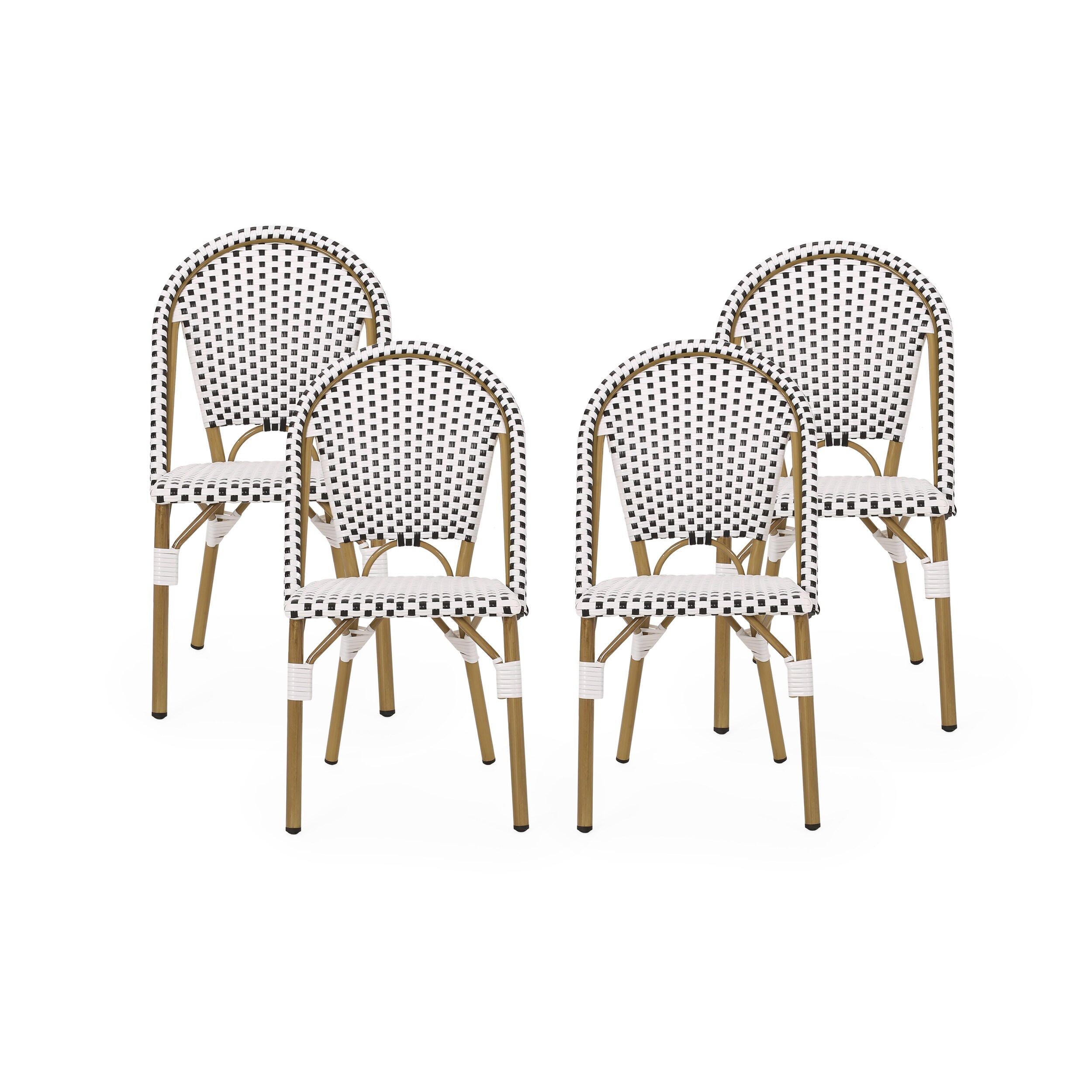 Elize 4-Piece French Bistro Chairs for Outdoor Dining by Christopher-image