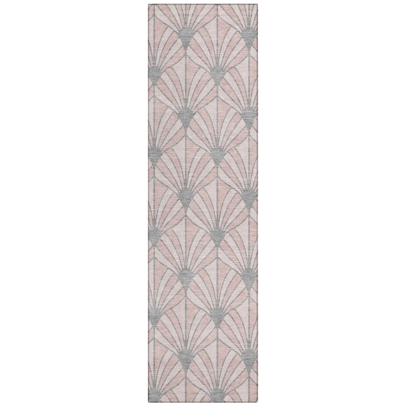 Machine Washable Indoor/ Outdoor Casual Kim Chantille Rug