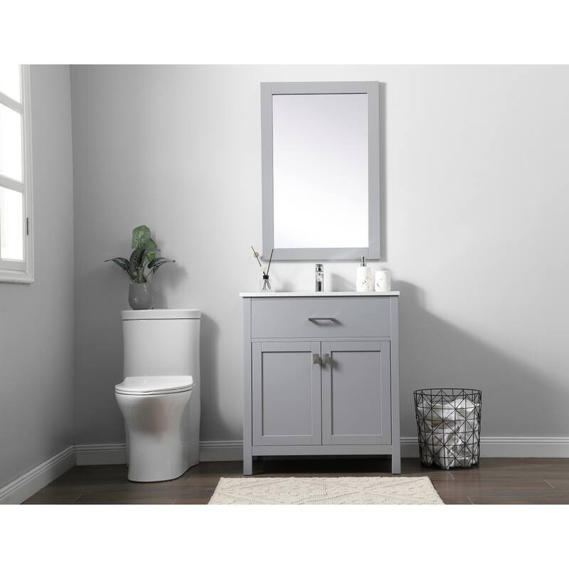 Elegant Lighting VF28830 Harrison 30" Free Standing Single Basin
