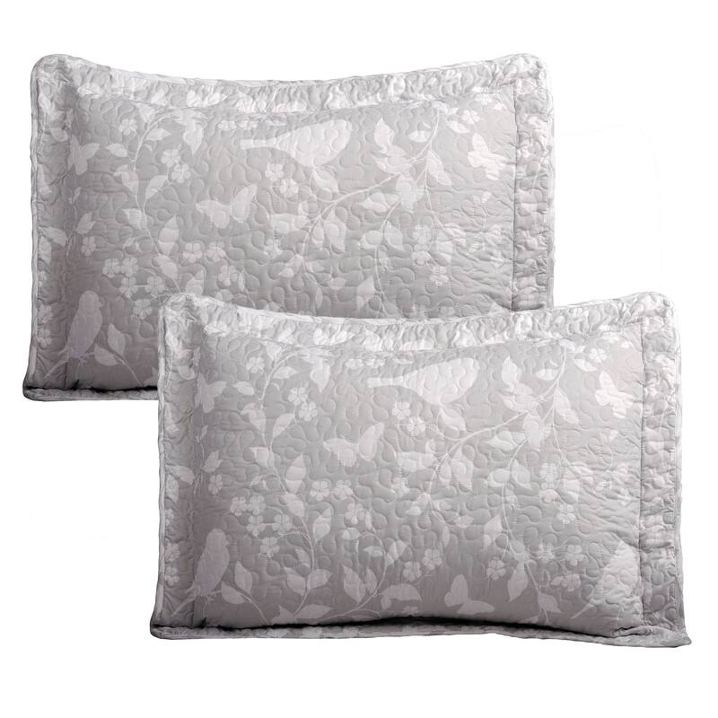 Serenta Birdsong 6-piece Quilted Bedspread Coverlet Set