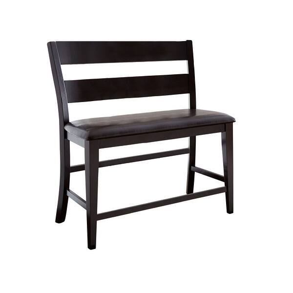 slide 2 of 5, Copper Grove Homer Espresso Counter Height Dining Bench