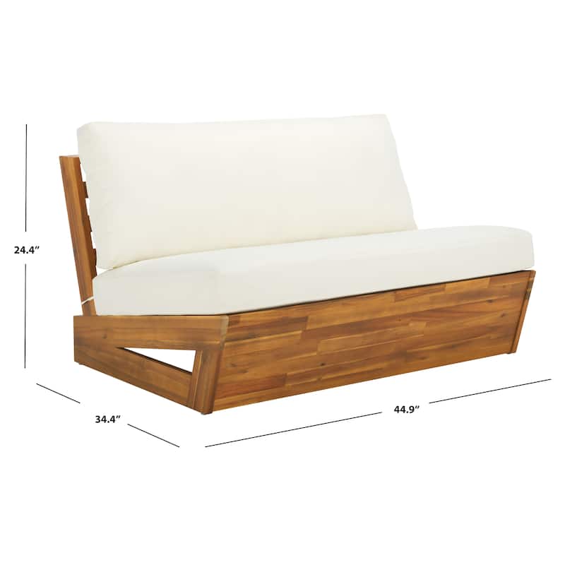 SAFAVIEH Outdoor Patio Furniture Dune Sofa - 45"W x 34"D x 24"H