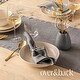 preview thumbnail 15 of 47, over&back Washed 100% Linen Table Runner - Machine Washable
