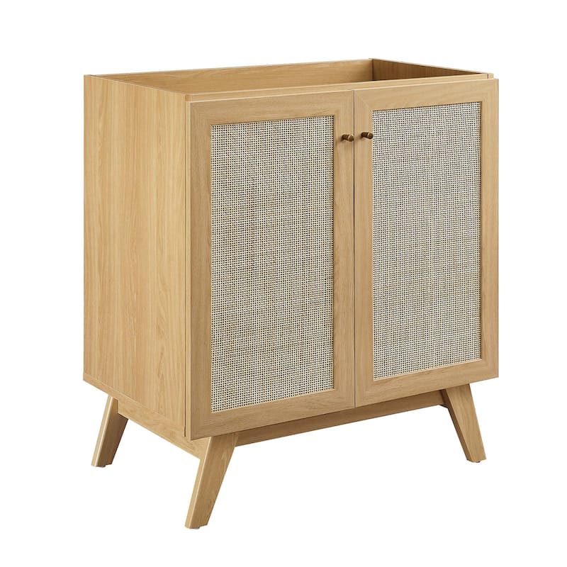 Soma 30" Bathroom Vanity Cabinet (Sink Basin Not Included) - Oak - Oak Finish