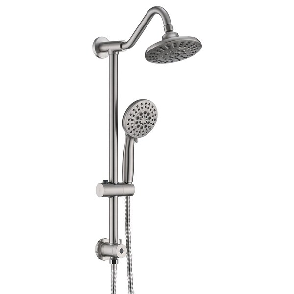 PROOX 5 Spray Shower Head with Handheld Shower Slide Bar Not