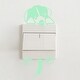 preview thumbnail 1 of 0, Walplus Peel and Stick Glow In The Dark Dog Wall Stickers Home Room Decor