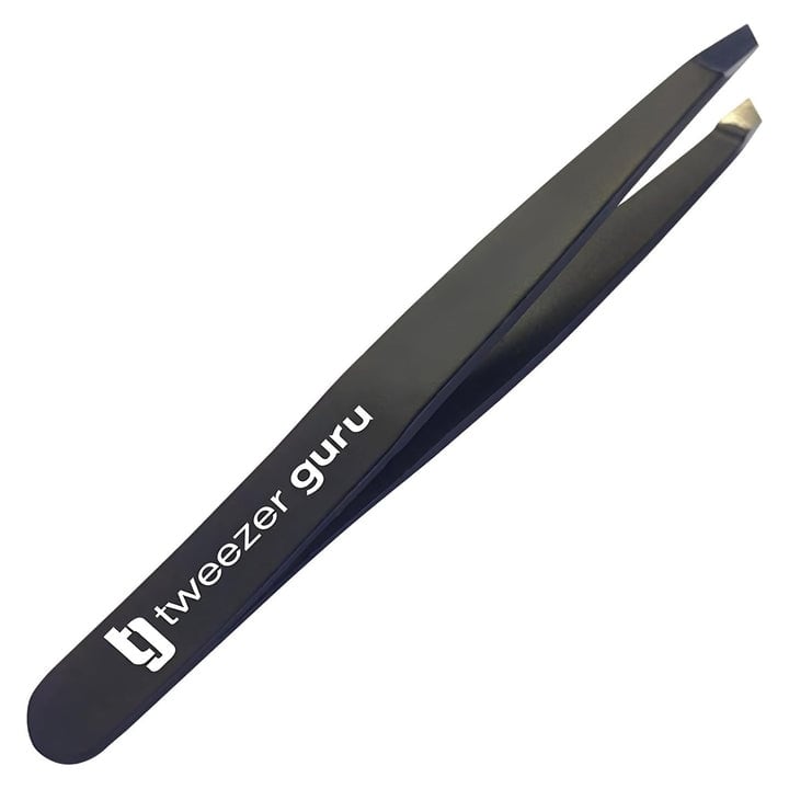 Tweezer Guru Eyebrows & Ingrown Hair Removal for Women, Black - Black