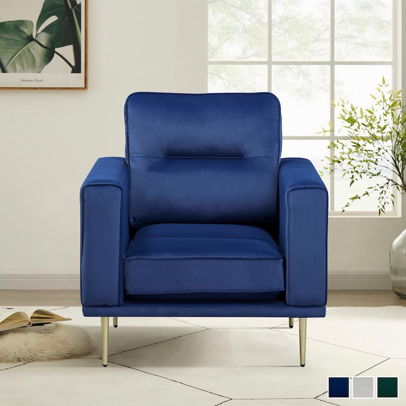 Valleton Velvet Living Room Chair