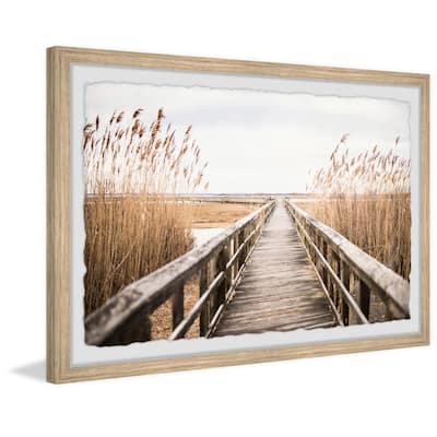 'Weekend Vibes' Framed Painting Print
