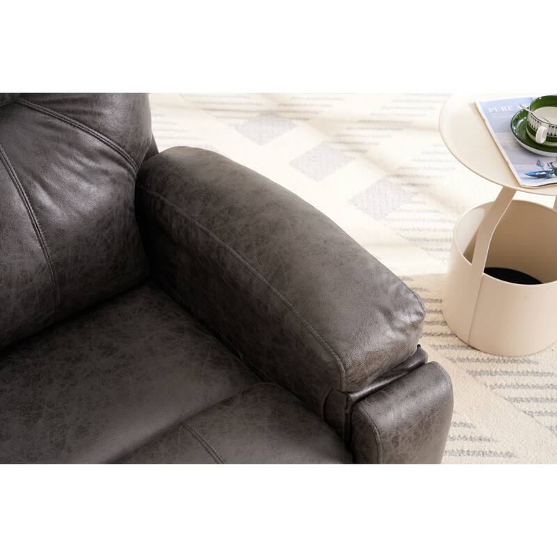 Power Lift Recliner Chair with Massage and Heat for Elderly,Heavy Duty and Safety Motion Reclining Mechanism with USB Ports
