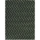 preview thumbnail 2 of 8, Karr Chevron Shag Area Rug