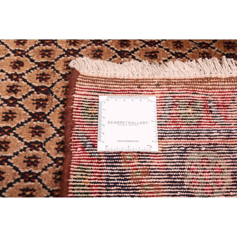 ECARPETGALLERY Hand-knotted Anatolian Vintage Brown Wool Rug - 4'11 x 9'2