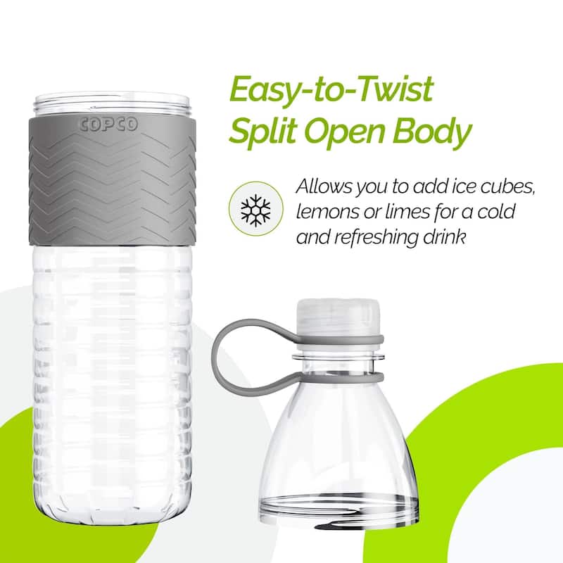Copco Hydra Resuable Water Bottle 2 Pack - 20 oz each