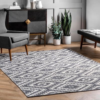 Nuloom Thea Geometric Global Cotton Area Rug