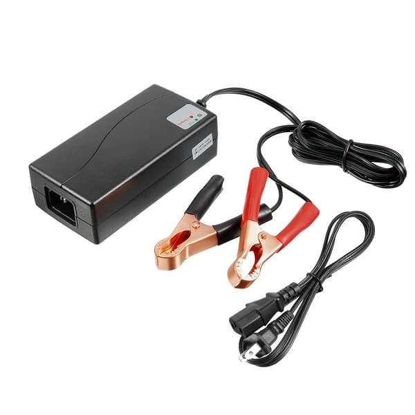 Shop 13 8v 2a Smart Battery Charger Microcomputer Control 3 Stage With 2 Pin Us Plug 12v 2a Overstock 28847831