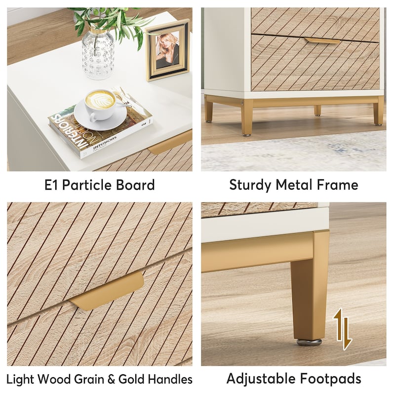 3-Drawer Nightstands for Bedrooms