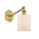 Option Brushed Brass / Matte White