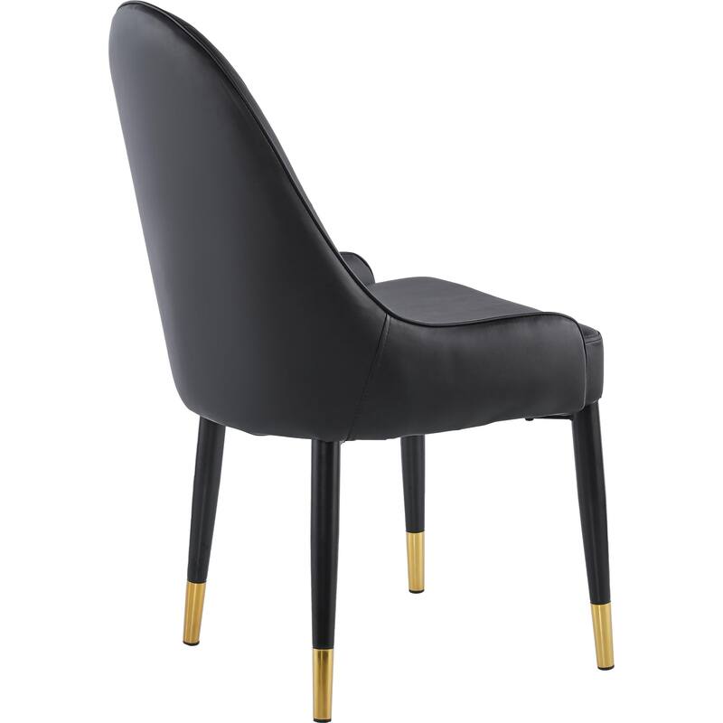 Modern Leather Dining Chair Set of 2