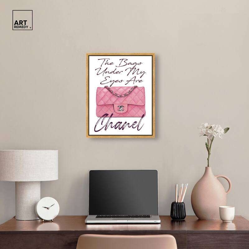 The Bag Under my Eyes Canvas by Art Remedy