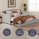 preview thumbnail 3 of 10, Alaterre Furniture Harmony Wood Daybed with King Conversion