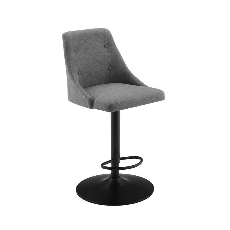Linon Clarewill Adjustable Gas Lift Barstool