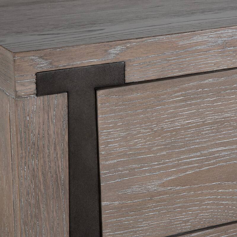 Uttermost Gabriel Oak Accent Chest - 32"H x 42"W x 18"D