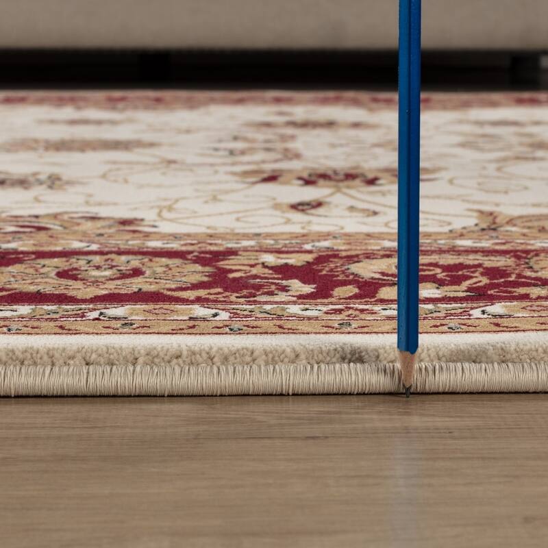 Ivory 2 ft. x 3 ft. Luxury Area Rug, 0.43 Pile Height – Sophisticated Warmth for Any Room - 2 ft. x 3 ft.