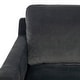 preview thumbnail 9 of 7, SAFAVIEH Couture Brayson Chaise Sectional Sofa - Dark Grey