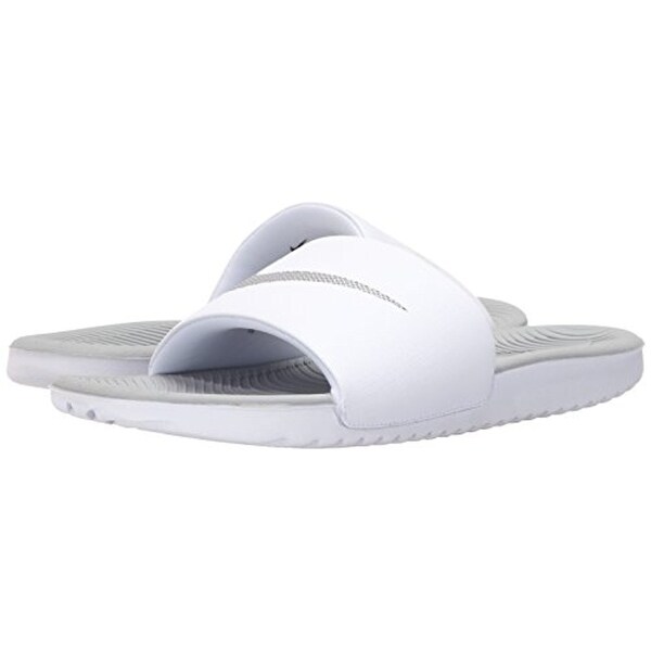 nike women's kawa slide grey