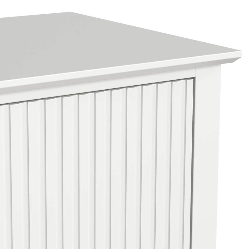 Modern 3-Door Cabinet with Adjustable Shelves