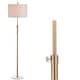 preview thumbnail 28 of 27, June 65" Adjustable Metal/Marble LED Floor Lamp by JONATHAN Y - 57-65" H x 15" W x 15" D Brass Gold/White