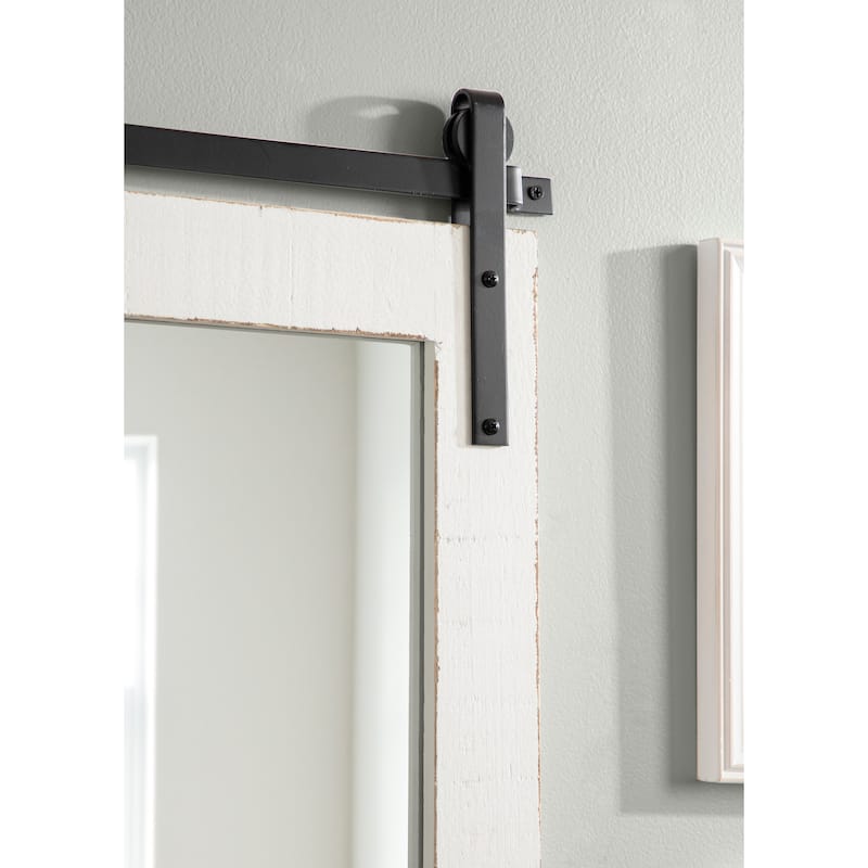 Kate and Laurel Cates Framed Wall Mirror with Shelf