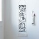 preview thumbnail 3 of 1, Wee Gallery Growth Chart - Safari