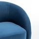 preview thumbnail 105 of 107, SEYNAR Modern Glam Velvet Upholstered 360 Degree Swivel Accent Armchair Set of 2