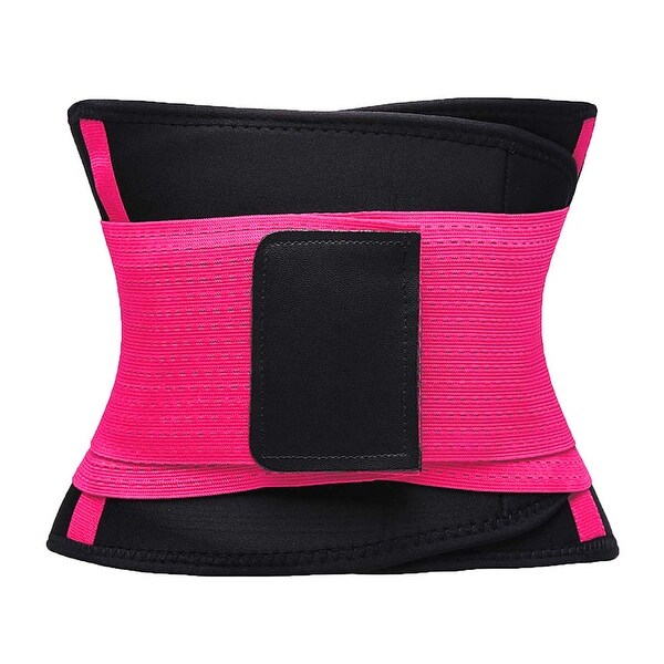 pink and black waist trainer