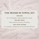preview thumbnail 19 of 150, Linery & Co. Combed Cotton Bath Towel Set
