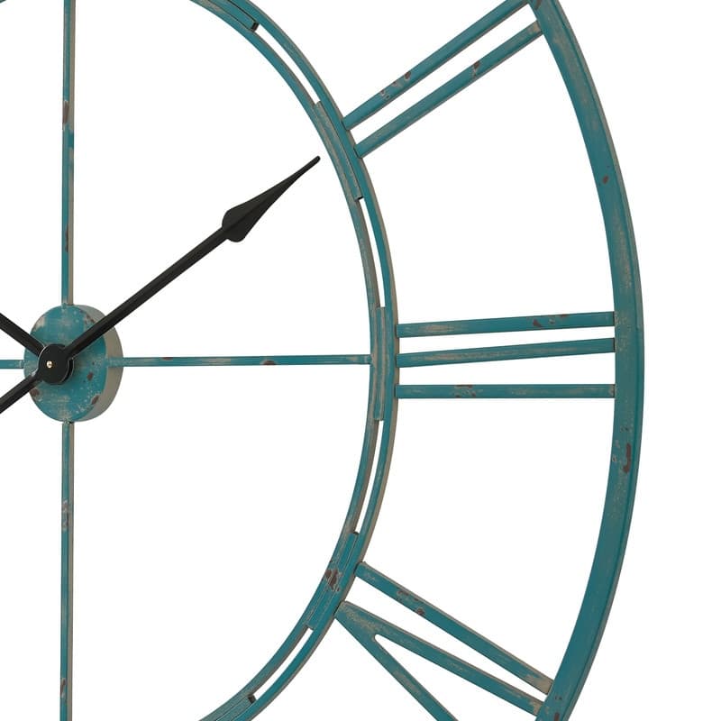 UTOPIA ALLEY Oversized Roman Round Wall Clock - Large Wall Clock, Roman Numeral Wall Clock, Decorative Wall Clock 43.5"D