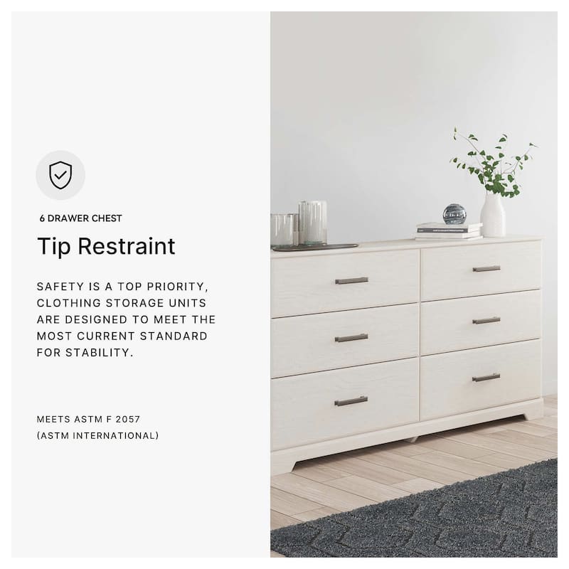 Signature Design by Ashley Stelsie White Dresser